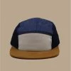 5 Panel Chambray Beige Suede Brown Navy Denim