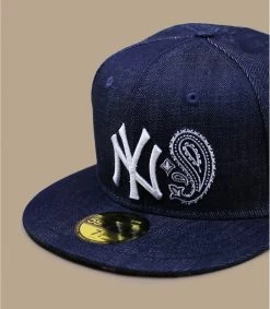 NEW ERA 5950 Paisley NY Denim -Modehüte 5950 paisley ny denim 2