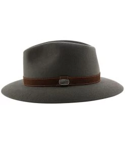 Borsalino Alessandria Grey Fur Felt Hat -Modehüte alessandria fur felt hatBorsalino20Grey20fur20felt20Borsalino20hat