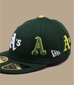 NEW ERA All Over Logo 5950 Low Profile Athletics -Modehüte all over logo 5950 low profile athletics 2