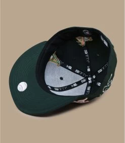 NEW ERA All Over Logo 5950 Low Profile Athletics -Modehüte all over logo 5950 low profile athletics 5