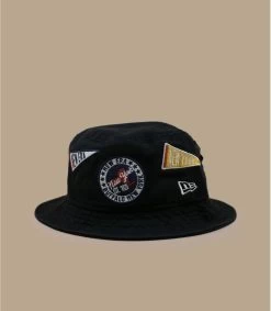 NEW ERA All Over Patch Bucket Black -Modehüte all over patch bucket black 2