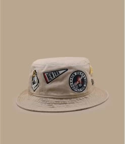 NEW ERA All Over Patch Bucket Milk -Modehüte all over patch bucket milk 4