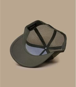 Brixton Alpha Block Netplus Trucker Cap Olive -Modehüte alpha block netplus trucker cap olive 4