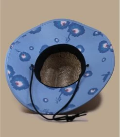 Brixton Alpha Square Sun Hat Tan Dusty Blue -Modehüte alpha square sun hat tan dusty blue 3