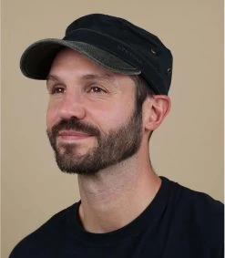 Stetson Army Cap City Navy