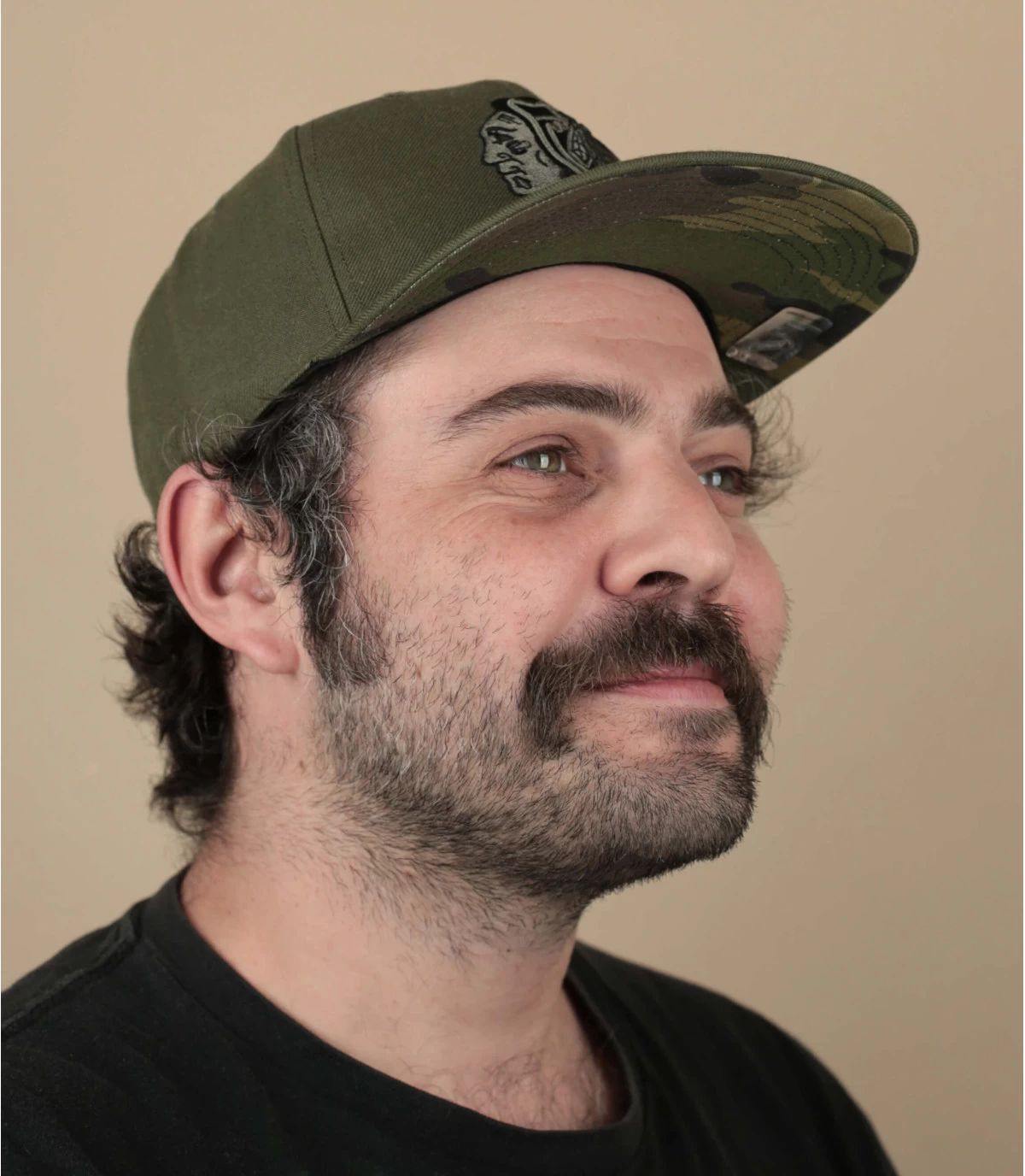 '47 BRAND Ballpark Camo Captain Blackhawks Sandalwood 1 '47 BRAND Ballpark Camo Captain Blackhawks Sandalwood