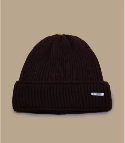 Stetson Beanie Merino Wool Bordeaux