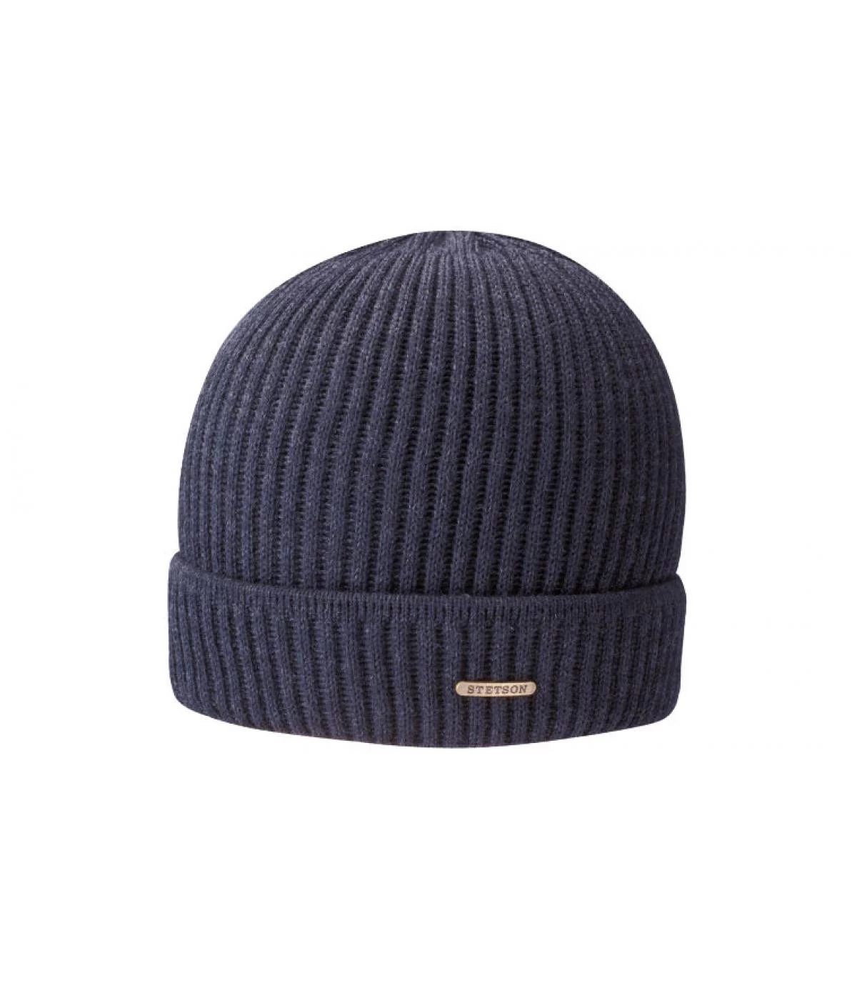 Stetson Beanie Merino Wool Navy 2 Stetson Beanie Merino Wool Navy – Bild 2