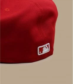 NEW ERA MLB Basic LA 59Fifty Red White -Modehüte cap la rotNew20Era20Cap20flach20LA