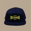 Cap Selbst Gestalten 5 Pane Navy