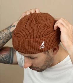 Kangol Cardinal 2 Way Beanie Mahogany