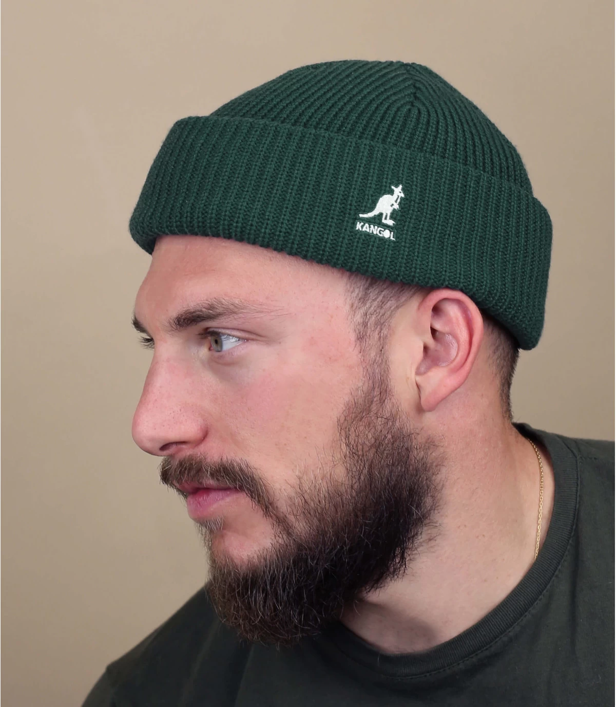 Kangol Cardinal 2 Way Beanie Pine 1 Kangol Cardinal 2 Way Beanie Pine