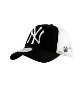 NEW ERA Clean Trucker NY Schwarz -Modehüte clean trucker ny schwarz