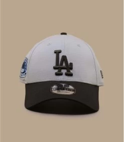 NEW ERA Cooperstown Cap LA Neutral Patch 9Forty Stone Walnut -Modehüte cooperstown cap la neutral patch 9forty stone walnut 1