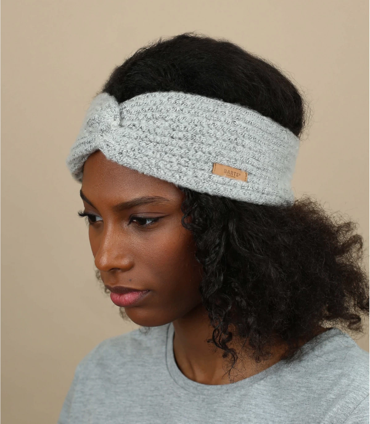 Barts Desire Headband Heather Grey 1 Barts Desire Headband Heather Grey