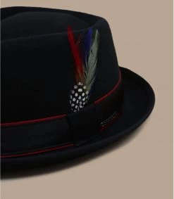 Stetson Diamond Woolfelt Cashmere Black -Modehüte diamond woolfelt cashmere black 2