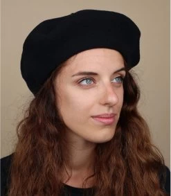 Dunkelblaues Französisches Beret Damen