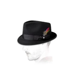 Stetson Elkader Black -Modehüte elkader blackHut20Elkader