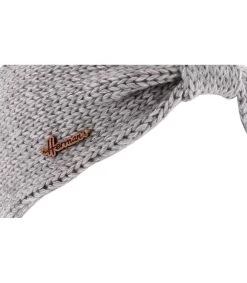 Emmy Lurex Grey -Modehüte emmy lurex greyStirnband20grau20Wolle20Lurex