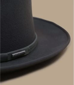 Stetson Fedora Woolfelt Ash -Modehüte fedora woolfelt ash 2
