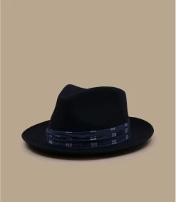Stetson Fedora Woolfelt Navy
