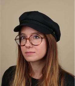 Brixton Fiddler Schwarz Wm