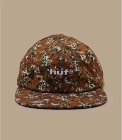 HUF Floral 6 Panel Cap Bark -Modehüte floral 6 panel cap bark 1
