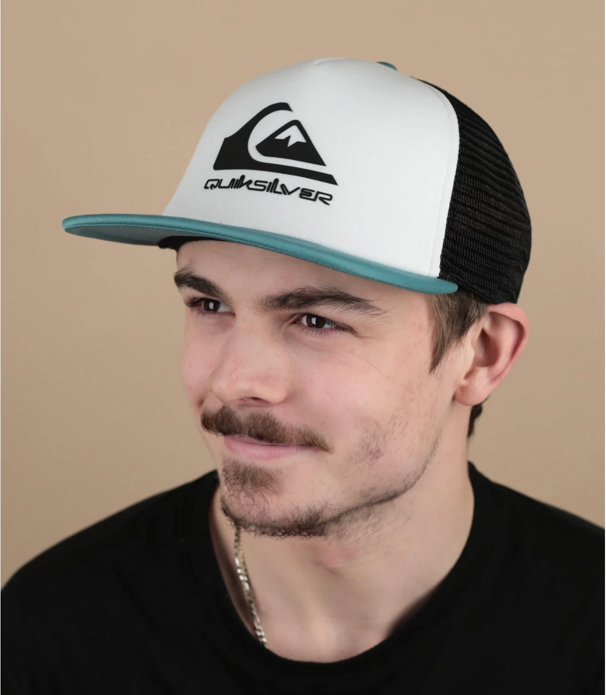 Quiksilver Foamslayer Cap Brittany Blue 1 Quiksilver Foamslayer Cap Brittany Blue