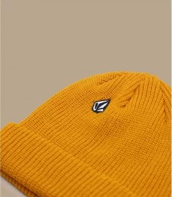 Volcom Full Stone Beanie Vintage Gold -Modehüte full stone beanie vintage gold 2