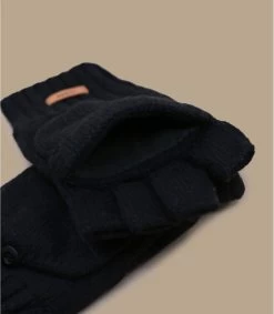 Barts Haakon Bum Handschuhe Schwarz -Modehüte haakon bumglove black 2