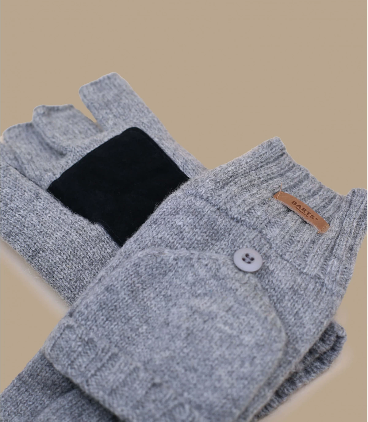 Barts Haakon Bum Handschuhe Grau 2 Barts Haakon Bum Handschuhe Grau – Bild 2