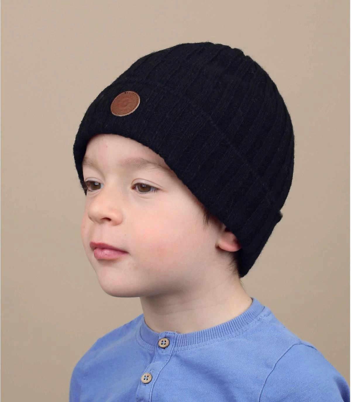 Barts Haakon Turnup Boys Black 1 Barts Haakon Turnup Boys Black