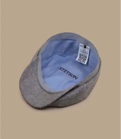 Stetson Hatteras Vigin Wool Linen Grey -Modehüte hatteras vigin wool linen grey 2