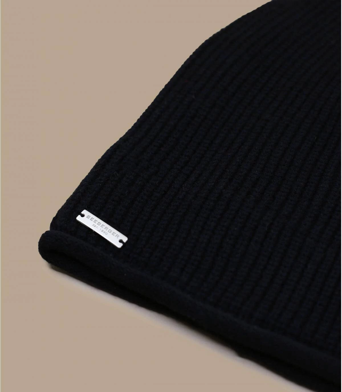 Seeberger Headsock In Recycled Yarn Black 2 Seeberger Headsock In Recycled Yarn Black – Bild 2