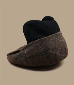 Stetson Kent Wool EF Brown Herringbone -Modehüte kent wool ef brown herringbone 2
