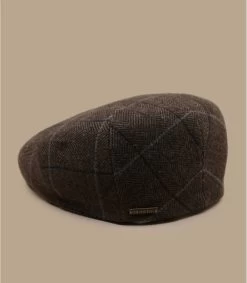 Stetson Kent Wool EF Brown Herringbone -Modehüte kent wool ef brown herringbone 3