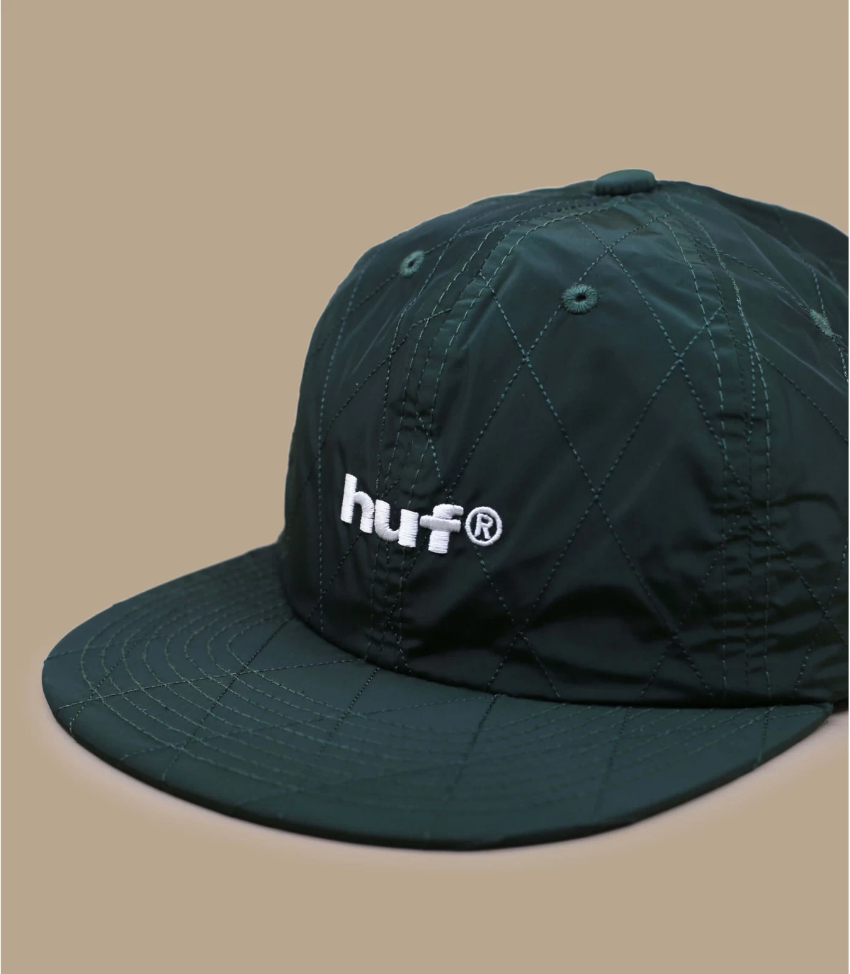 HUF Lightning Quilted Forest Green 3 HUF Lightning Quilted Forest Green – Bild 3