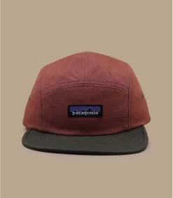 Patagonia Maclure 5 Panel Cap Burl Red