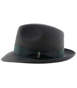 Borsalino Marengo Grey Fur Felt Hat -Modehüte marengo grey felt hatBorsalino20grey20fur20felt20hat20for20men