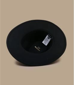 Brixton Messer Wesstern Fedora Black -Modehüte messer wesstern fedora black 4