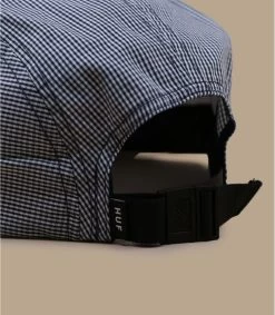 HUF Micro Gngham Logo Volley Cap Navy -Modehüte micro gngham logo volley cap navy 4