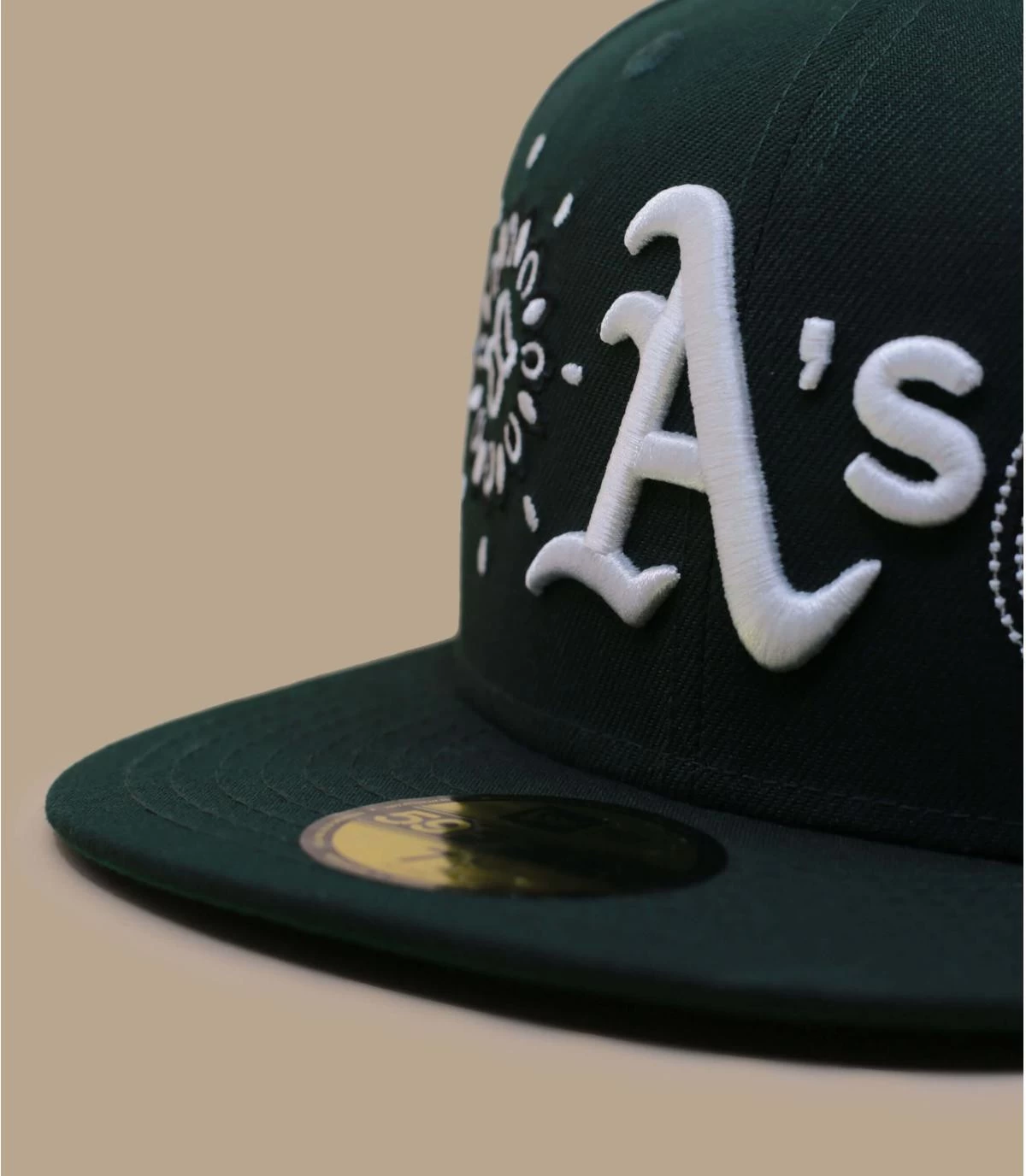 NEW ERA MLB AOP Paisley Cap59Fifty Athletics 3 NEW ERA MLB AOP Paisley Cap59Fifty Athletics – Bild 3