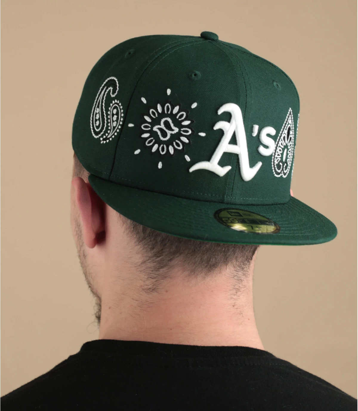 NEW ERA MLB AOP Paisley Cap59Fifty Athletics 1 NEW ERA MLB AOP Paisley Cap59Fifty Athletics
