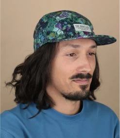 Monet 5 Panel Camper Cap Floral