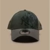 NEW ERA Multi Texture Cap 9Forty NY Olive