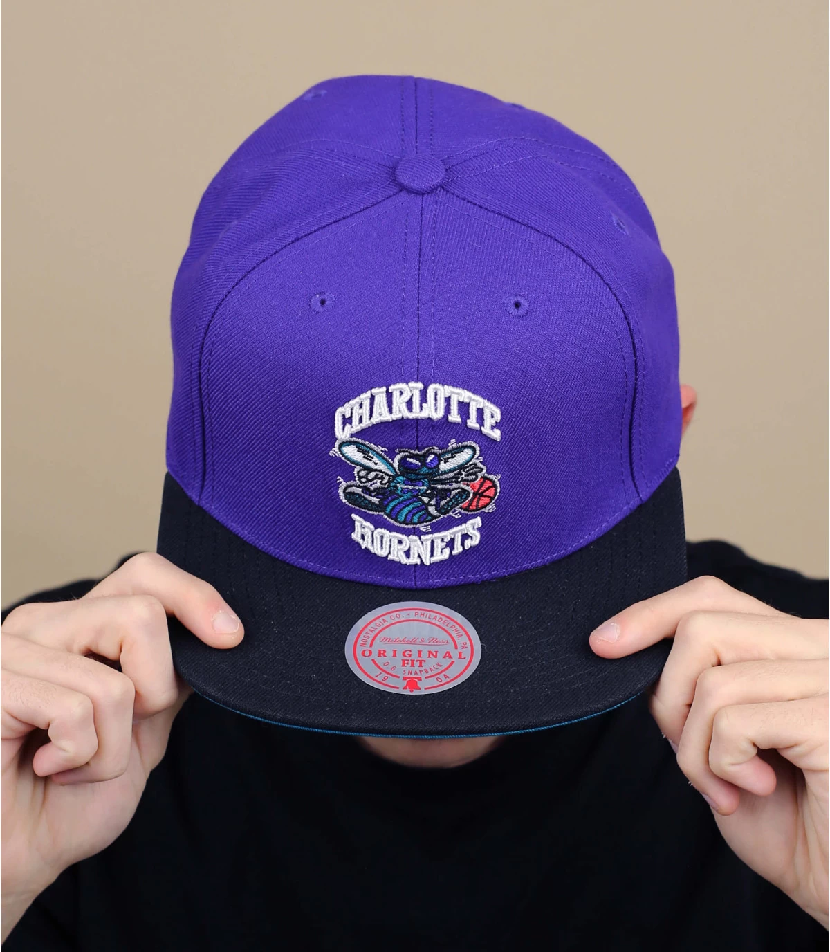 Mitchell & Ness NBA Core Basic Snapback Hornets 1 Mitchell & Ness NBA Core Basic Snapback Hornets