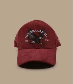 NEW ERA NE Cord Cap 9Forty Rust