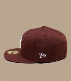 NEW ERA Patch 59Fifty NY Walnut Brown -Modehüte patch 59fifty ny walnut brown 3