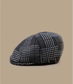 Kangol Pattern Flexfit Cap Black Plaid -Modehüte pattern flexfit cap black plaid 2